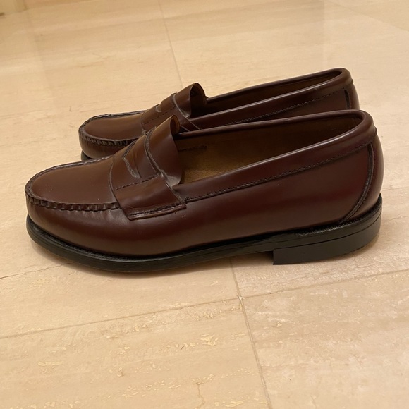 Sebago for Hitchcock Mens Brown Leather Loafers / NWOT / Size 9 /Hitchcock Wide - Picture 9 of 10